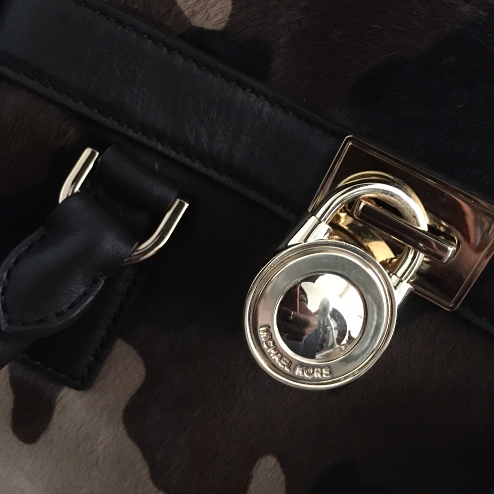 Michael Kors Hamilton Camo bag